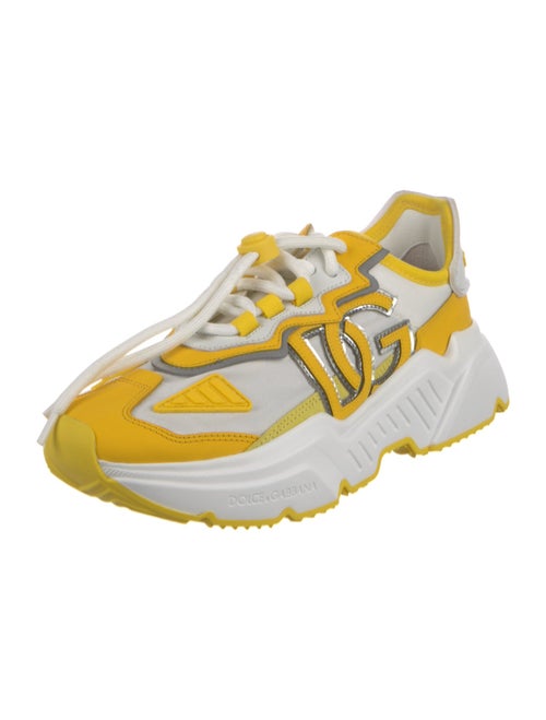 Dolce & Gabbana Nylon Printed Chunky Sneakers