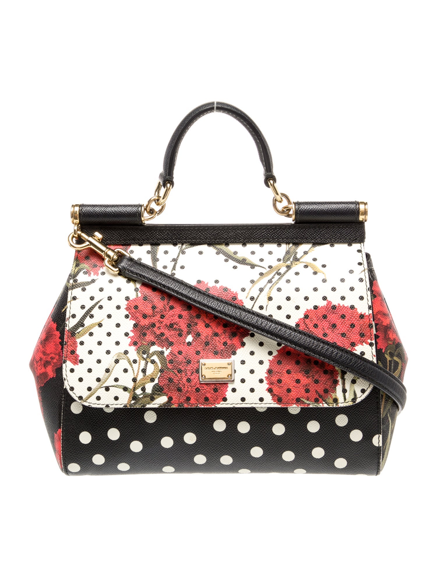 Dolce & Gabbana Leather Top Handle Bag