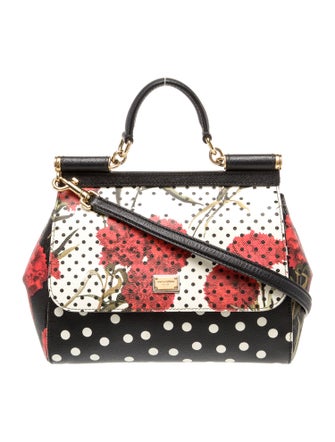 Dolce & Gabbana Leather Top Handle Bag
