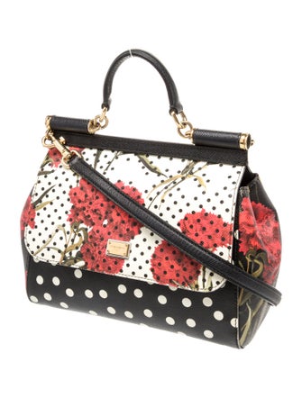 Dolce & Gabbana Leather Top Handle Bag