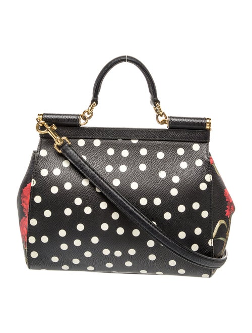 Dolce & Gabbana Leather Top Handle Bag