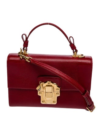 Dolce & Gabbana Leather Top Handle Bag