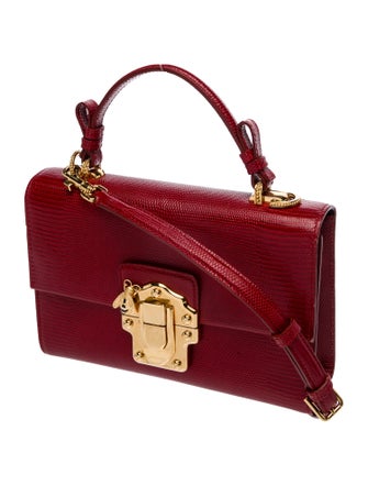 Dolce & Gabbana Leather Top Handle Bag