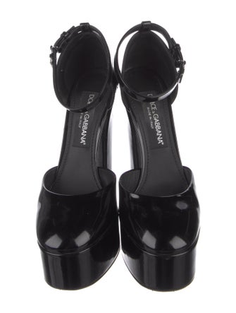 Dolce & Gabbana Patent Leather D'Orsay Pumps