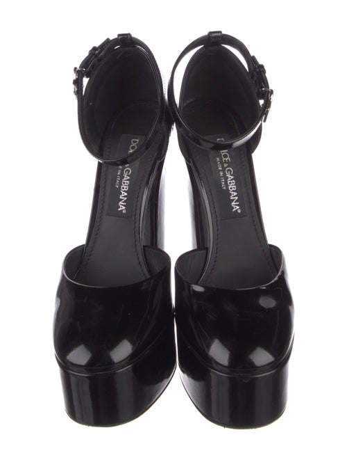 Dolce & Gabbana Patent Leather D'Orsay Pumps