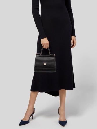 Dolce & Gabbana Leather Shoulder Bag Small