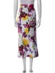 Dolce & Gabbana Floral Print Midi Length Skirt
