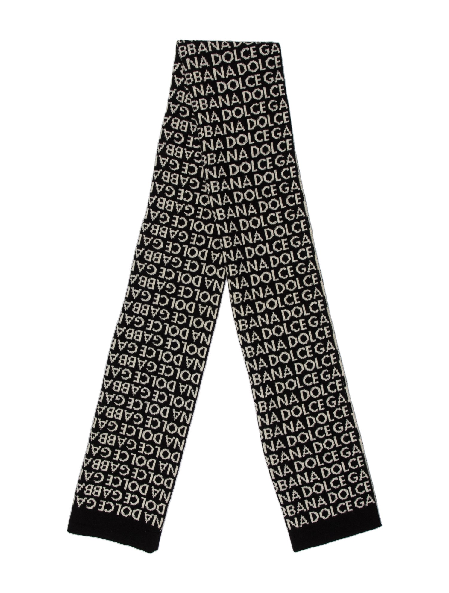 Dolce & Gabbana Wool Printed Scarf