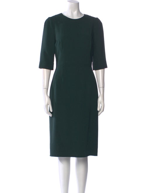 Dolce & Gabbana Crew Neck Midi Length Dress