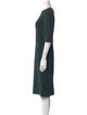 Dolce & Gabbana Crew Neck Midi Length Dress