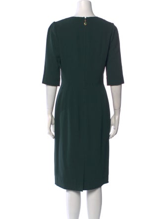 Dolce & Gabbana Crew Neck Midi Length Dress