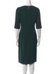 Dolce & Gabbana Crew Neck Midi Length Dress