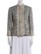 Dolce & Gabbana Tweed Pattern Evening Jacket