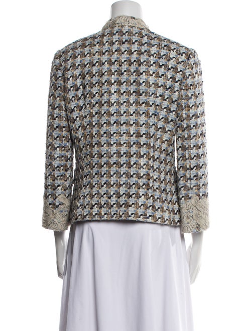 Dolce & Gabbana Tweed Pattern Evening Jacket