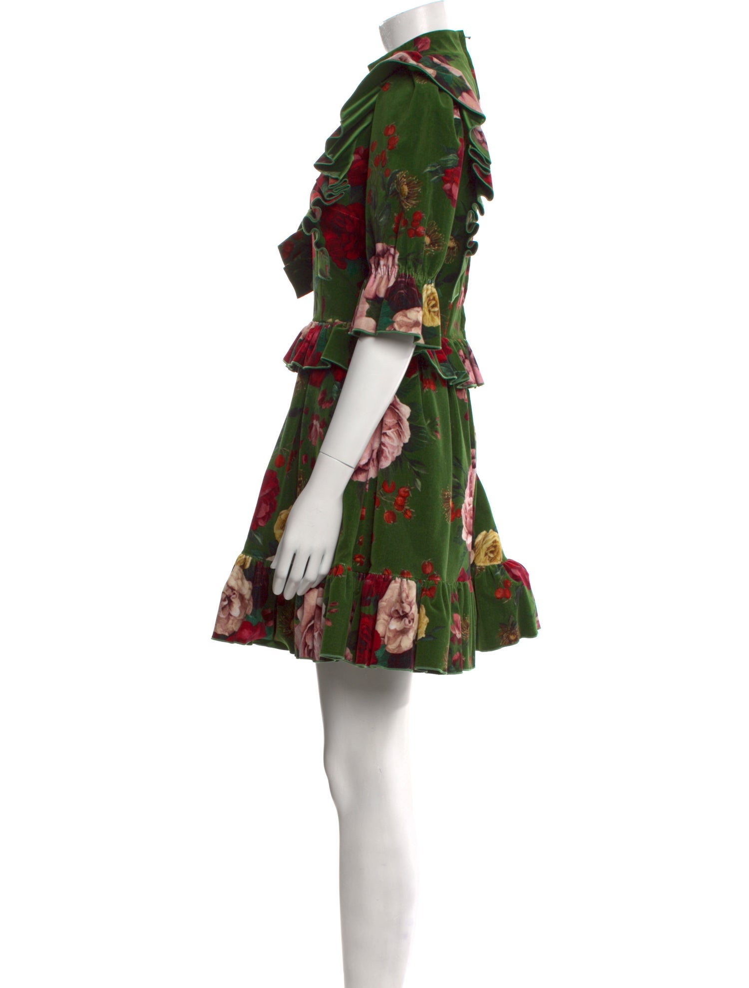 Dolce & Gabbana Floral Print Mini Dress