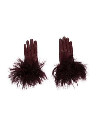 Dolce & Gabbana Leather Gloves