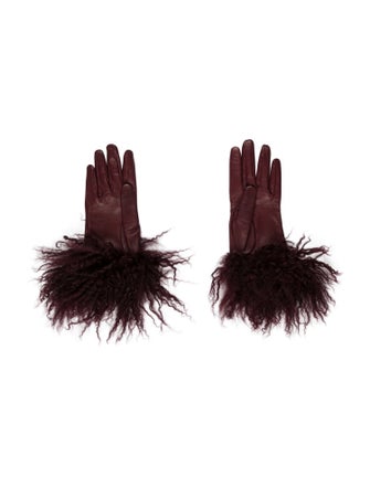 Dolce & Gabbana Leather Gloves