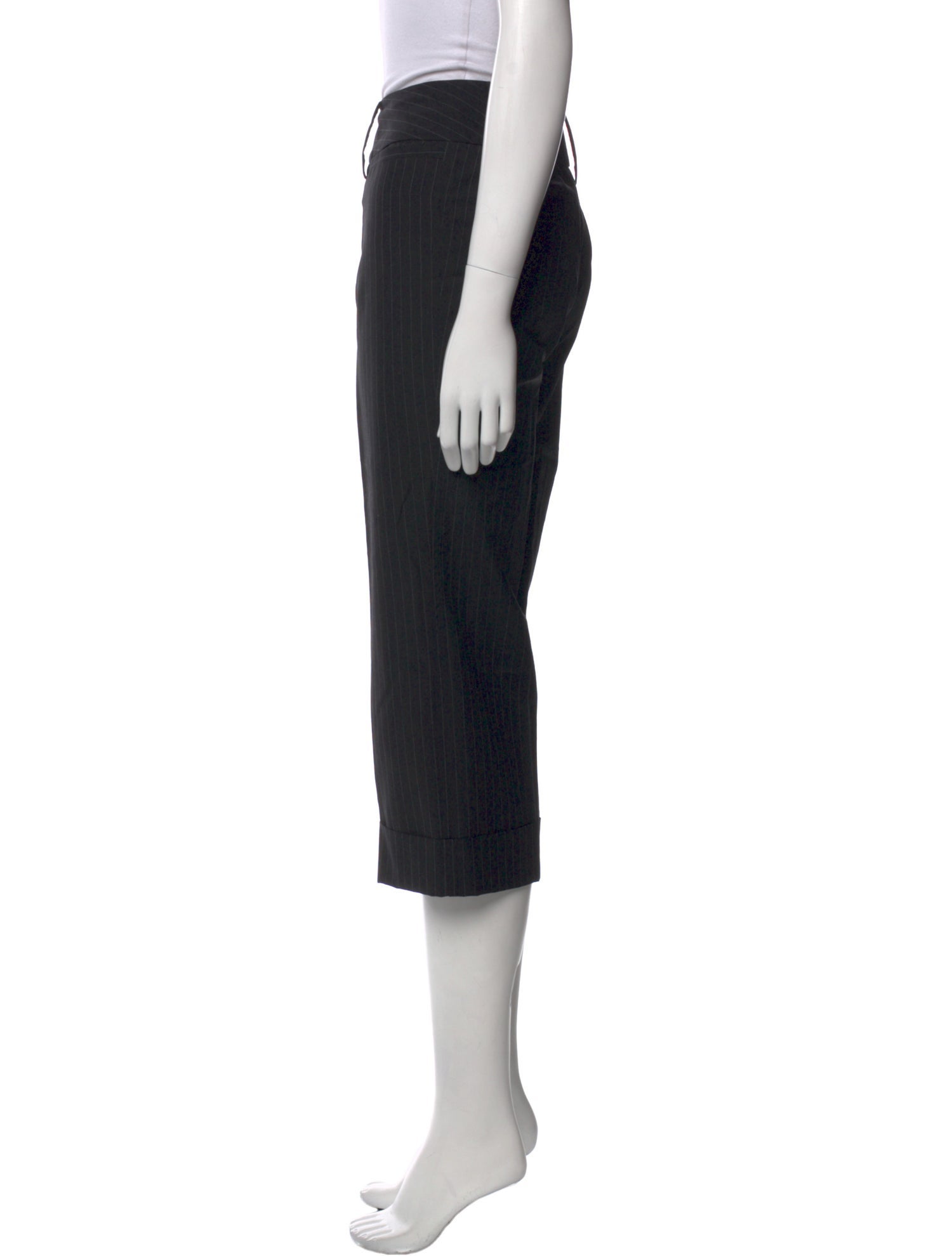 Dolce & Gabbana Virgin Wool Wide Leg Pants