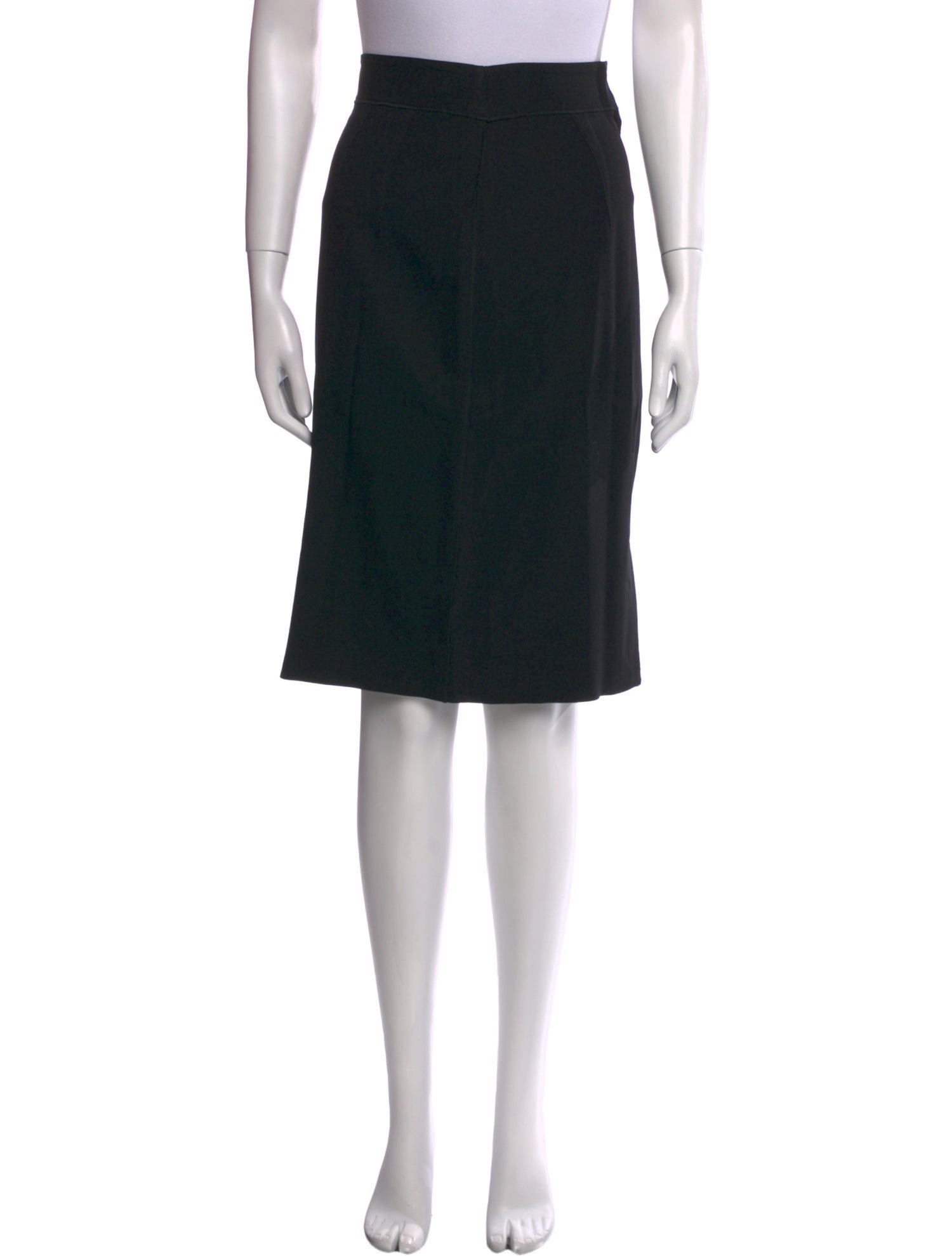 Dolce & Gabbana Virgin Wool Knee-Length Skirt