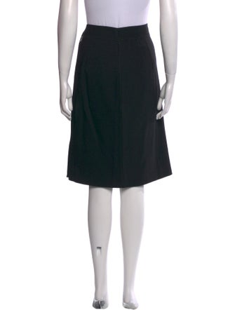 Dolce & Gabbana Virgin Wool Knee-Length Skirt