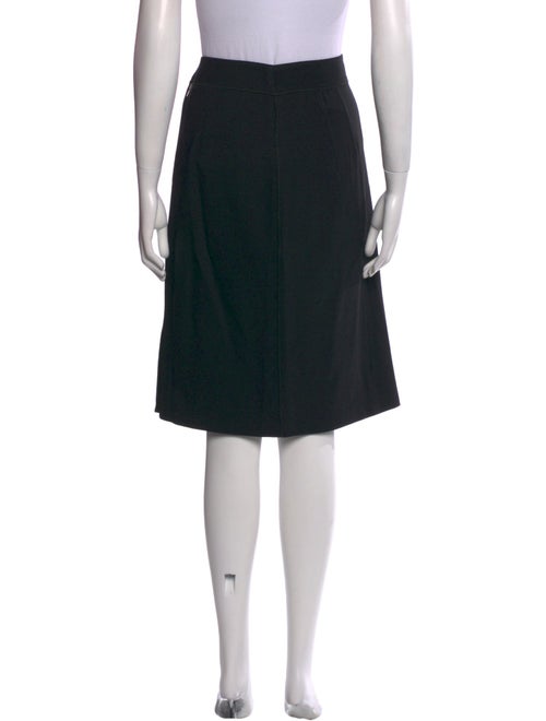 Dolce & Gabbana Virgin Wool Knee-Length Skirt