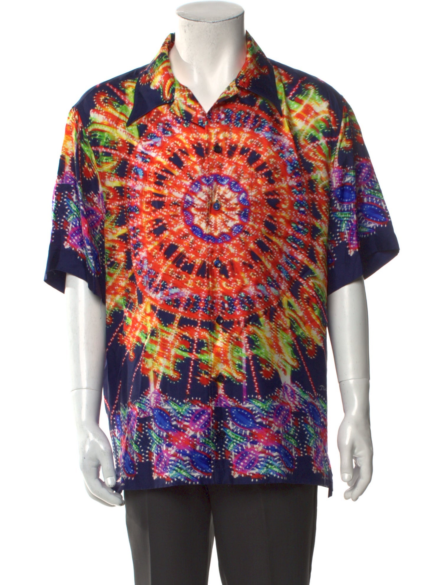 Dolce & Gabbana Silk Printed Shirt