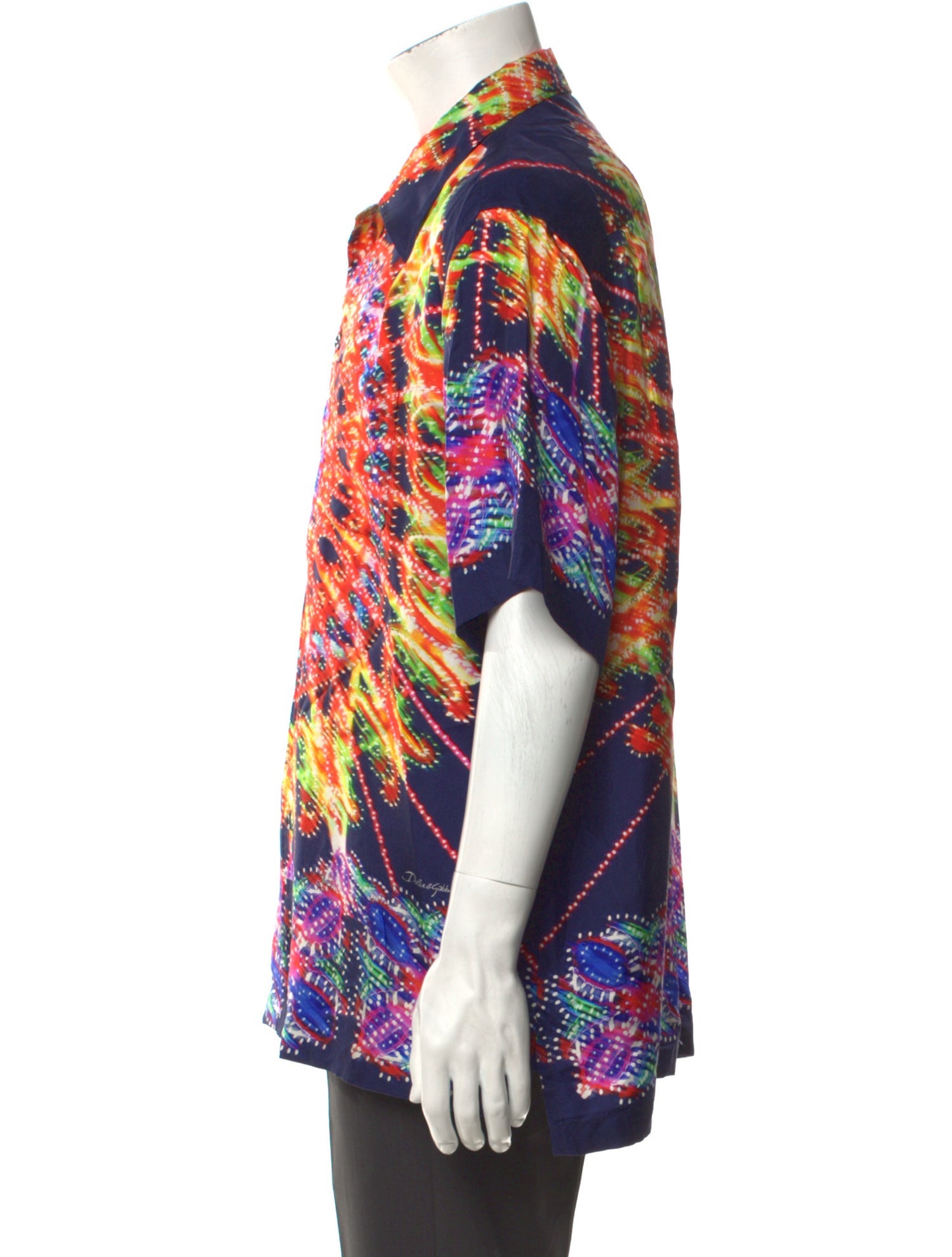 Dolce & Gabbana Silk Printed Shirt