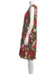 Dolce & Gabbana Floral Print Knee-Length Dress