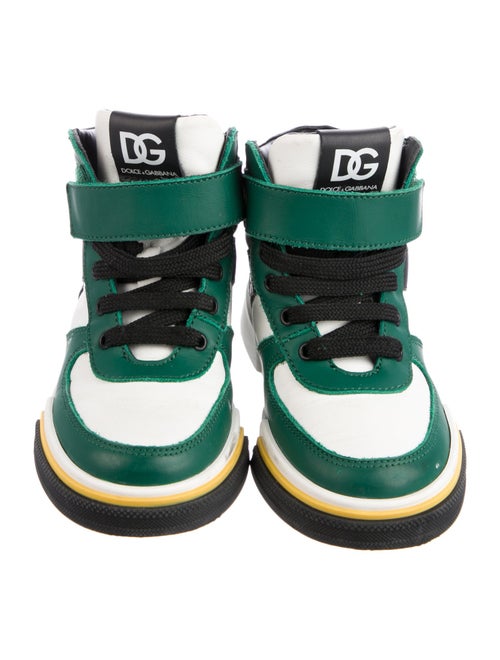 Dolce & Gabbana Boys' Leather High Top Sneakers