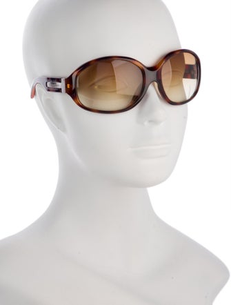 Dolce & Gabbana Oversize Gradient Sunglasses