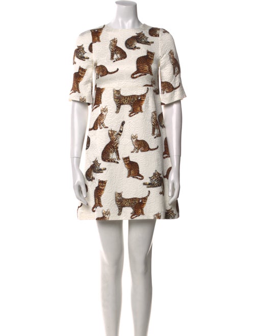 Dolce & Gabbana Printed Mini Dress