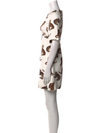 Dolce & Gabbana Printed Mini Dress
