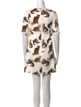 Dolce & Gabbana Printed Mini Dress