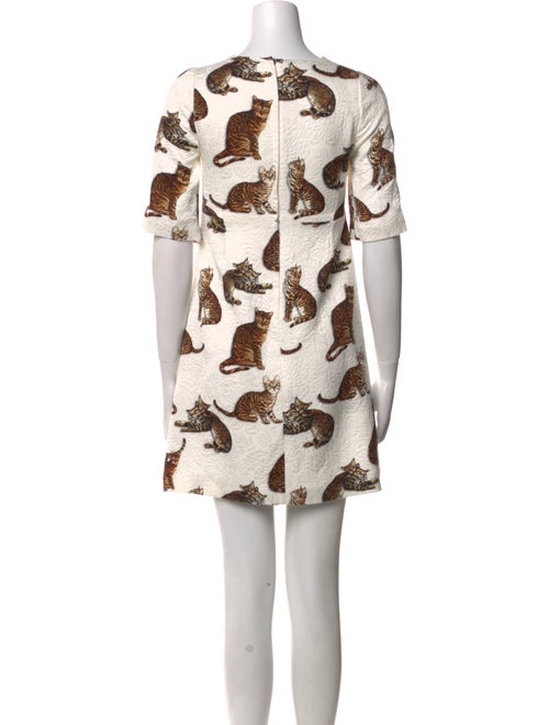 Dolce & Gabbana Printed Mini Dress