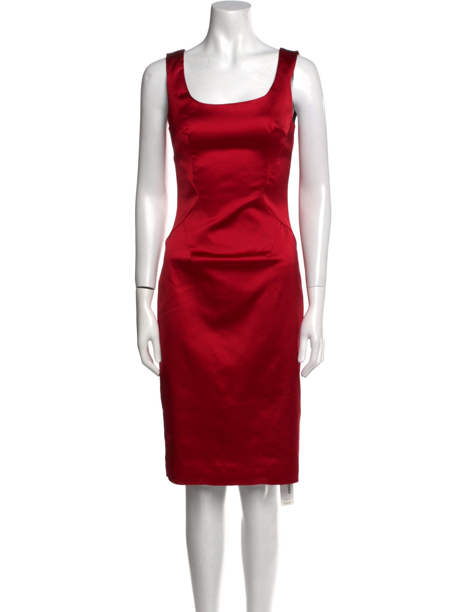 Dolce & Gabbana Scoop Neck Knee-Length Dress