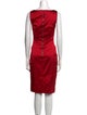 Dolce & Gabbana Scoop Neck Knee-Length Dress