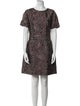 Dolce & Gabbana Printed Knee-Length Dress
