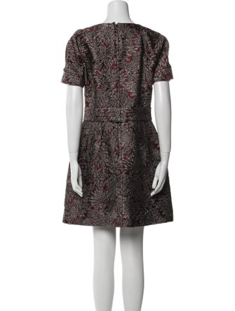 Dolce & Gabbana Printed Knee-Length Dress