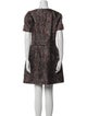 Dolce & Gabbana Printed Knee-Length Dress