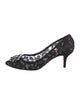 Dolce & Gabbana Lace Lace Pattern Pumps