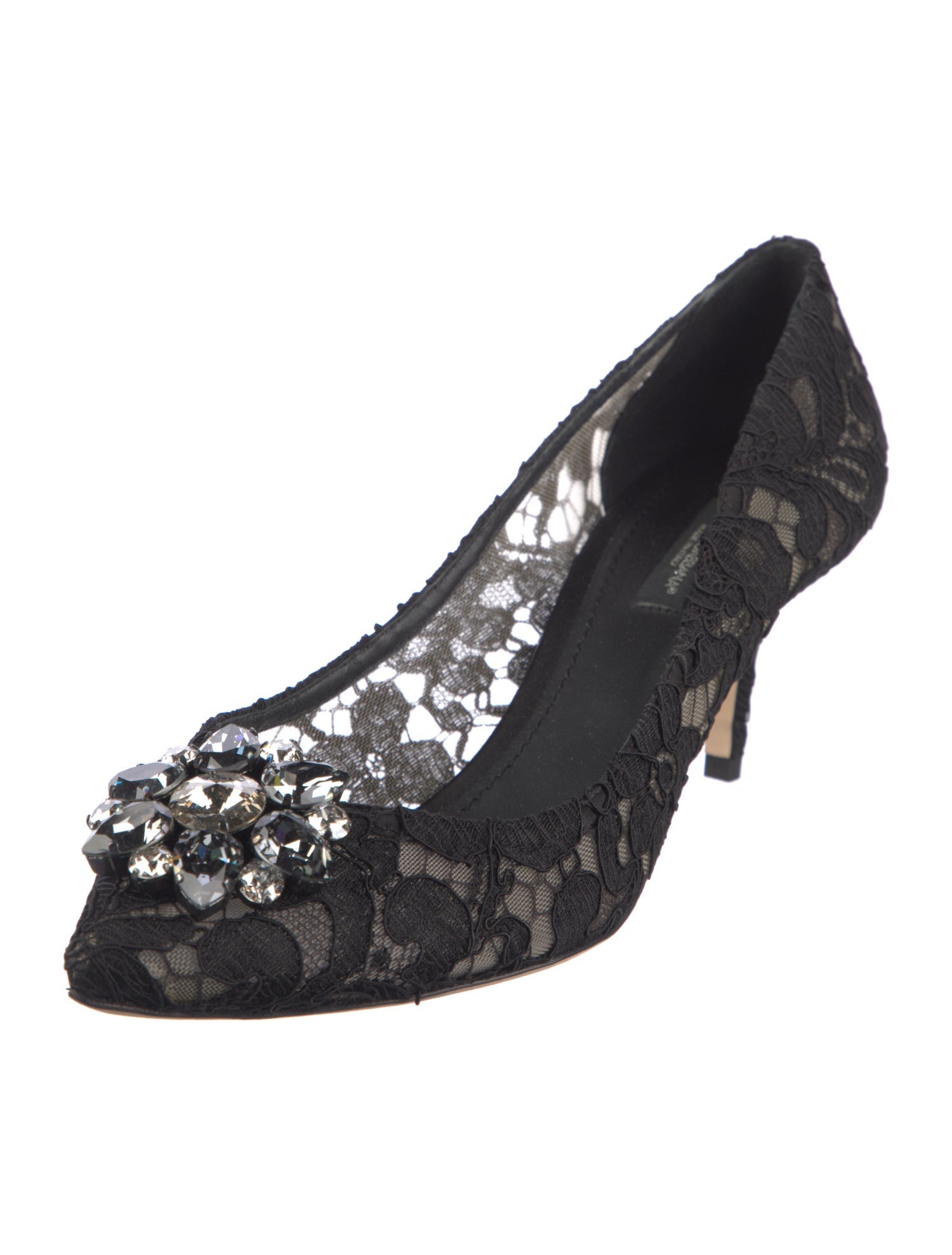 Dolce & Gabbana Lace Lace Pattern Pumps