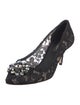 Dolce & Gabbana Lace Lace Pattern Pumps