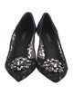 Dolce & Gabbana Lace Lace Pattern Pumps