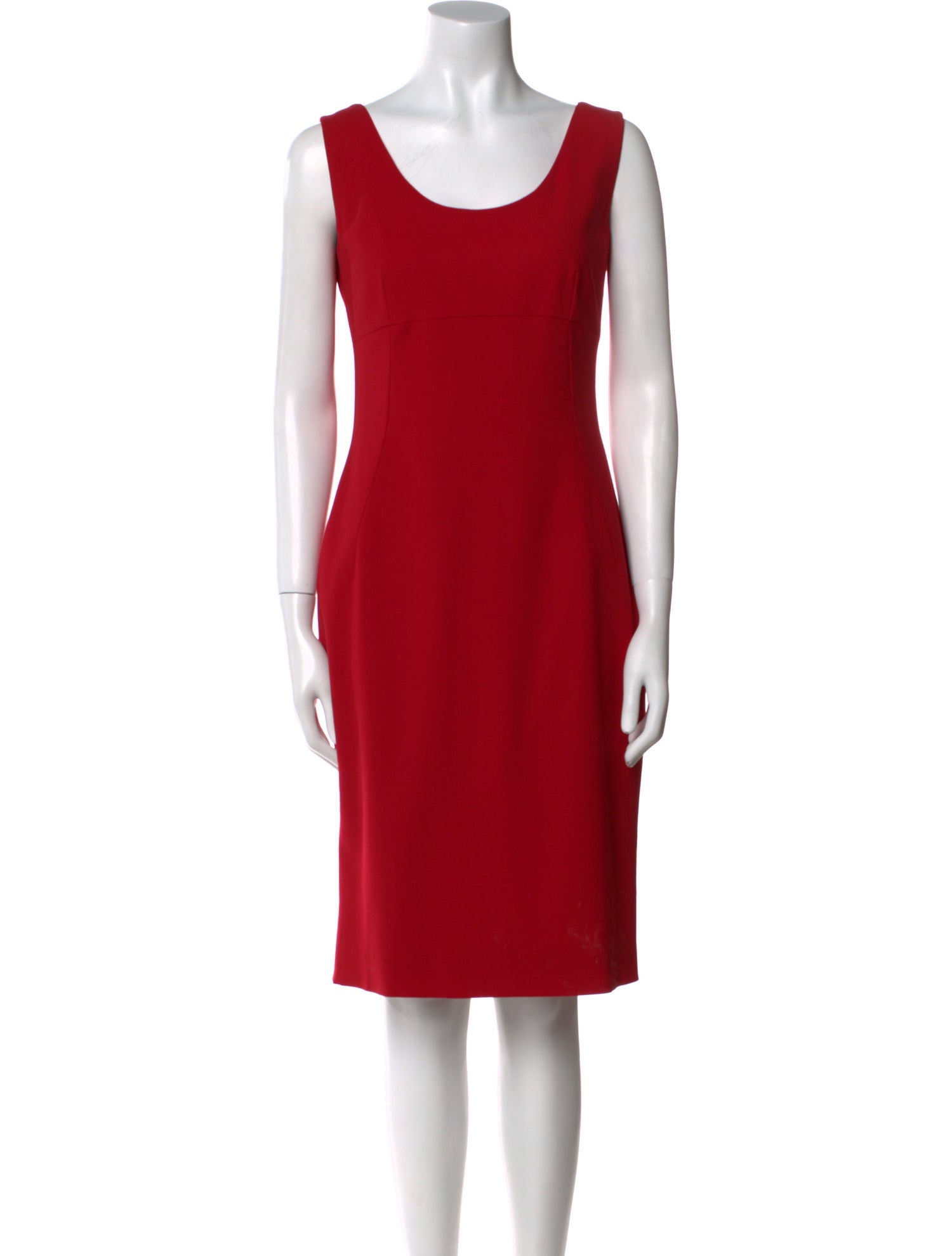 Dolce & Gabbana Scoop Neck Knee-Length Dress