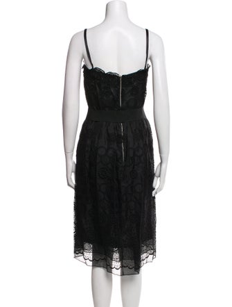 Dolce & Gabbana Silk Knee-Length Dress