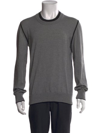 Dolce & Gabbana Virgin Wool Crew Neck Pullover