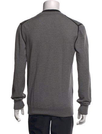 Dolce & Gabbana Virgin Wool Crew Neck Pullover