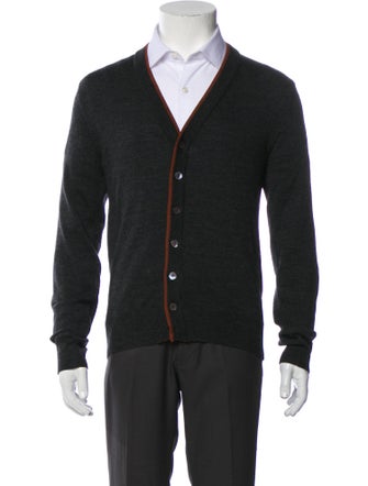 Dolce & Gabbana Virgin Wool V-Neck Cardigan