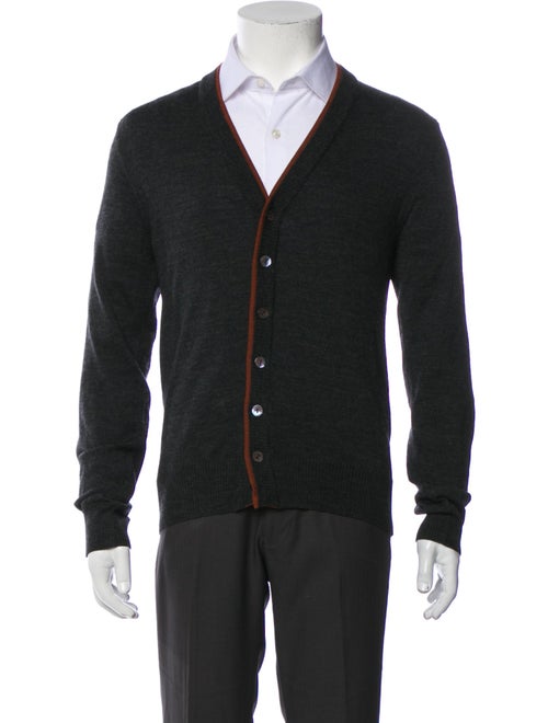 Dolce & Gabbana Virgin Wool V-Neck Cardigan