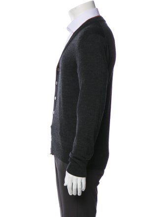 Dolce & Gabbana Virgin Wool V-Neck Cardigan